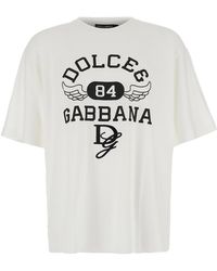 Dolce & Gabbana - Cotton T-Shirt - Lyst