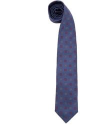 Brunello Cucinelli - Silk Tie With Pattern - Lyst