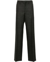 Prada - Cotton Trousers - Lyst