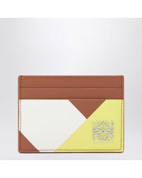 Loewe - Anagram Card Holder With Multicolour Graphic Motif - Lyst