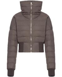 Moncler - Rick Owens Cropped Padded Jacket - Lyst