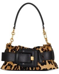 Balmain - Mini Leopard Anthem Shoulder Bag - Lyst