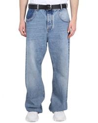 Balmain - Mid Rise Jeans - Lyst