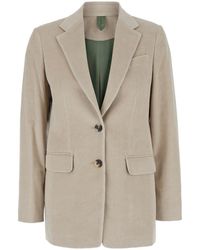 Max Mara - 'Kuban' Single-Breasted Jacket With Notched Revers - Lyst