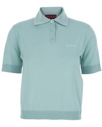 Gucci - Polo Shirt, Wool T-Shirts & Jerseys - Lyst
