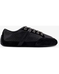 Givenchy - Perforated Slim Sneakers - Lyst