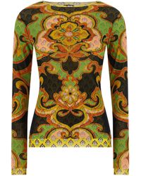 Etro - Double-Layer Mesh - Lyst