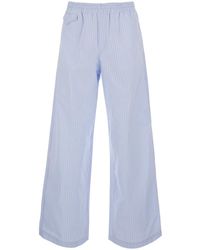 A.P.C. - Lou Pants Light With Front Pockets And Cotton Elastic - Lyst