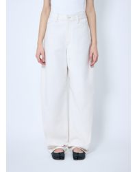 Lemaire - Five Pocket Twisted Pants - Lyst