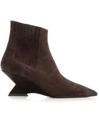 The Attico - 'Cheope' Ankle Boot - Lyst