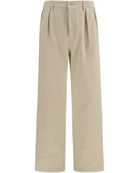 Prada - Straight-Leg Cotton Pants - Lyst