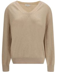 Malo - Cashmere V-Neck Sweater - Lyst