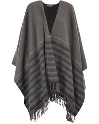 Peserico - Virgin Wool And Cashmere Cape - Lyst