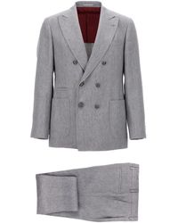 Brunello Cucinelli - Denim Dress - Lyst