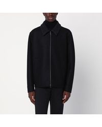 Harris Wharf London - Zip-Up Wool Jacket - Lyst