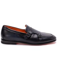 Santoni - 'Dong' Loafers - Lyst