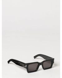 Saint Laurent - Rectangular Acetate Sunglasses With Logo Lettering - Lyst