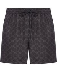 Gucci - Gg Print Nylon Swimsuit - Lyst