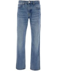 Ami Paris - Classic Denim Jeans With Belt Loops - Lyst