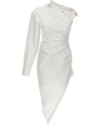 Alexander Wang - Asymmetrical Shirt Dress - Lyst