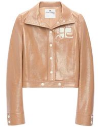 Courreges - Reedition Vinyl Jacket - Lyst