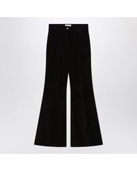Ferragamo - Espresso Flared Pants - Lyst