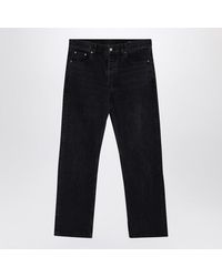 Saint Laurent - Washed Denim Jeans - Lyst