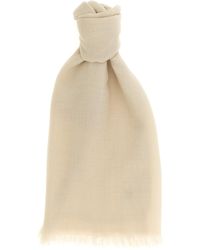 Brunello Cucinelli - Silk Cashmere Scarf - Lyst