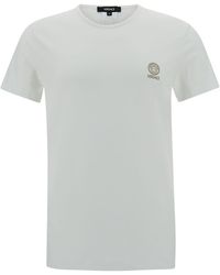 Versace - T-Shirt With Logo - Lyst