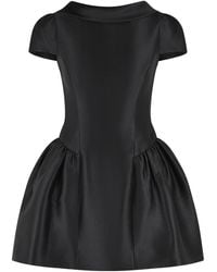 Self-Portrait - Self Portrait Polyester Taffeta Mini Dress - Lyst