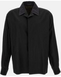 Our Legacy - Techflax Relaxed Fit Pack Blazer With Contrast Collar - Lyst