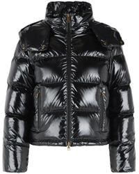 Moncler - 'Niveole' Glossy Polyamide Down Jacket - Lyst