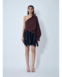 Alexander Wang - Distressed Button-Down Shirt - Lyst