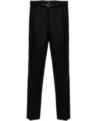 Prada - Wool Tailored Trousers - Lyst