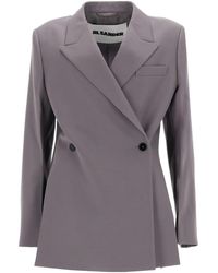Jil Sander - Gabardine Blazer - Lyst