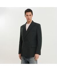 1989 STUDIO - Dark Double Breasted Blazer - Lyst