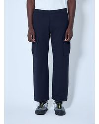 C.P. Company - Diagonal Raised Fleece Cargo Pants - Lyst