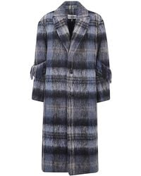 Loewe - Wool Single-Breasted Coat - Lyst