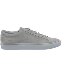 Common Projects - Suede Original Achilles Sneakers - Lyst
