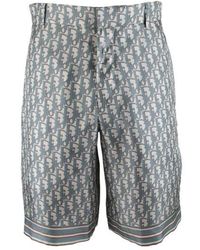 Dior - Dior Oblique Bermuda Shorts - Lyst