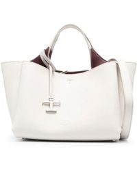 Tod's - T Timeless Mini Leather Tote - Lyst