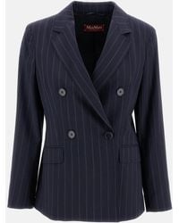 Max Mara - Pinstripe Blazer Onagro - Lyst