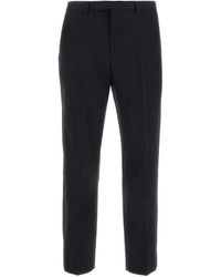 Gucci - Polyester Wool Pants - Lyst