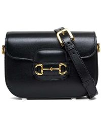 Gucci - Horsebit 1955 Leather Crossbody Bag - Lyst