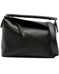 Loewe - Puzzle Edge Small Leather Handbag - Lyst