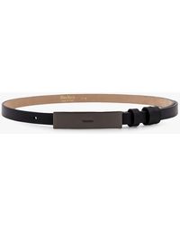 Max Mara - New Plate 15 Sfilata Leather Belt - Lyst