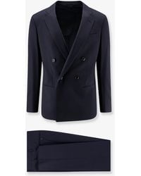 Giorgio Armani - Slim Lightweight Virgin Wool Suit - Lyst