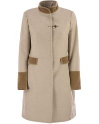 Fay - Wool Cloth Coat - Lyst