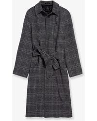Balenciaga - One Layer Raglan Wool Coat - Lyst