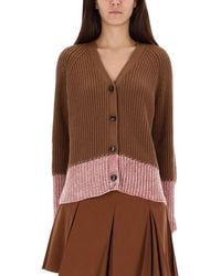 Marni - Color Block" Pattern Cardigan - Lyst